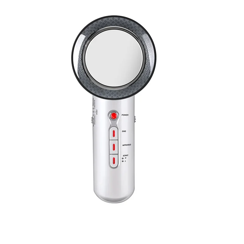 1 Massager EMS Тринити волоконный инструмент бытовой красный свет Ион импорт инструмент ультразвук формирующий массаж инструмент и гель - Цвет: 1 Massager