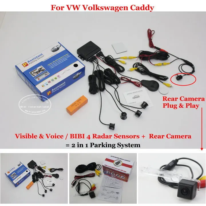 Датчик парковки автомобиля датчик s камера заднего вида для Volkswagen Caddy | Автомобили