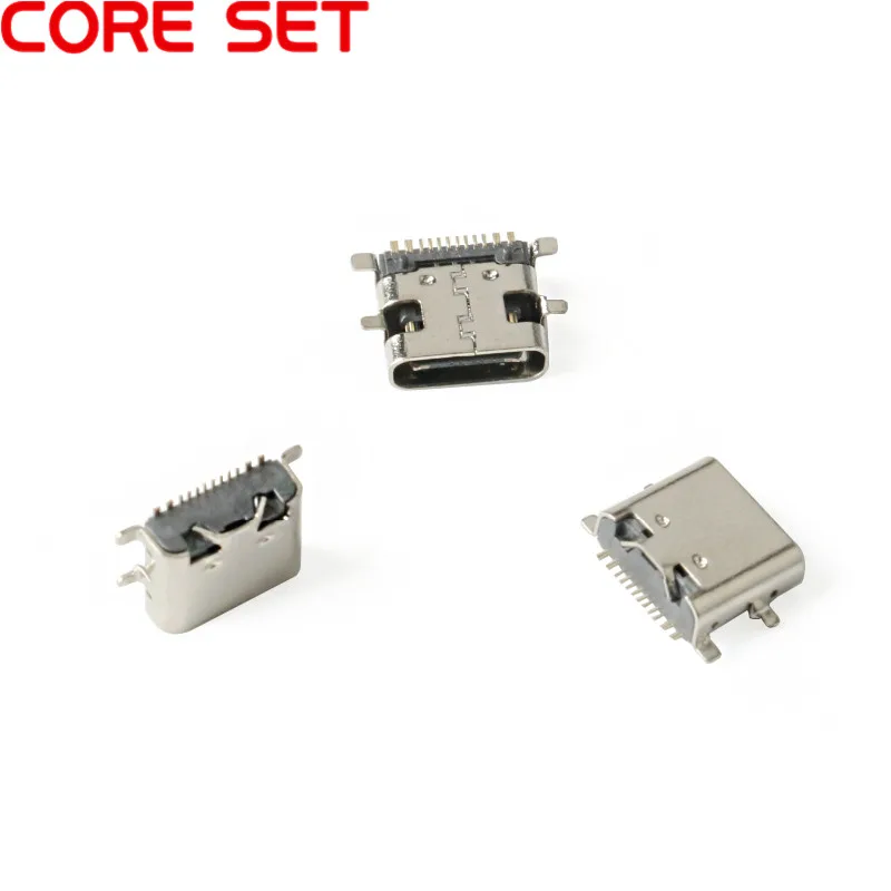 10/20/50 шт. SMT USB 3. 0 Type C 16 контактный Женский Разъем для детской розетки зарядки