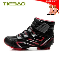tiebao winter cycling shoes sapatilha ciclismo mtb mountain bike shoes men women self locking outdoor athletic bicycle sneakers
