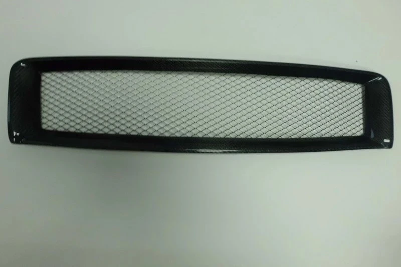 Используется для hyundai Tucson Racing Grills 2006-2009 год углеродного волокна/FRP Refitt Передняя Центральная гоночная решетка крышка без логотипа автомобиля