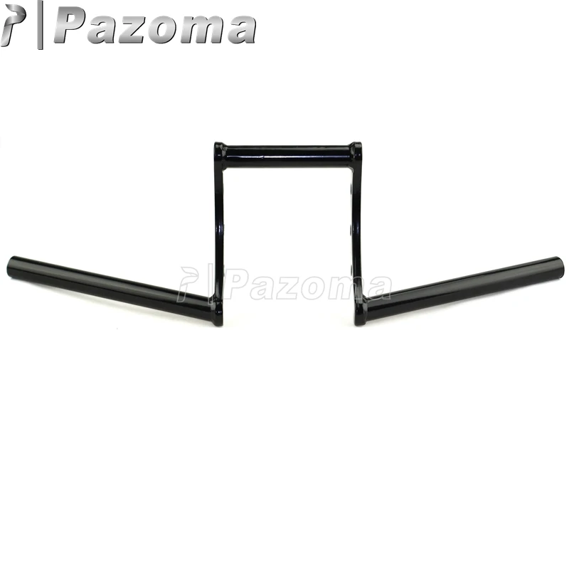 Мотоцикл PAZOMA Black Drag 1 &quotZ Bar руль для мотоцикла 25 мм Harley Custom Chopper Bobber|handlebars for harley|z