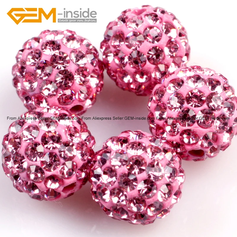 Горячие Смешанные Разноцветные микро-глиняные стразы ПАВЕ CZ Диско-Шар