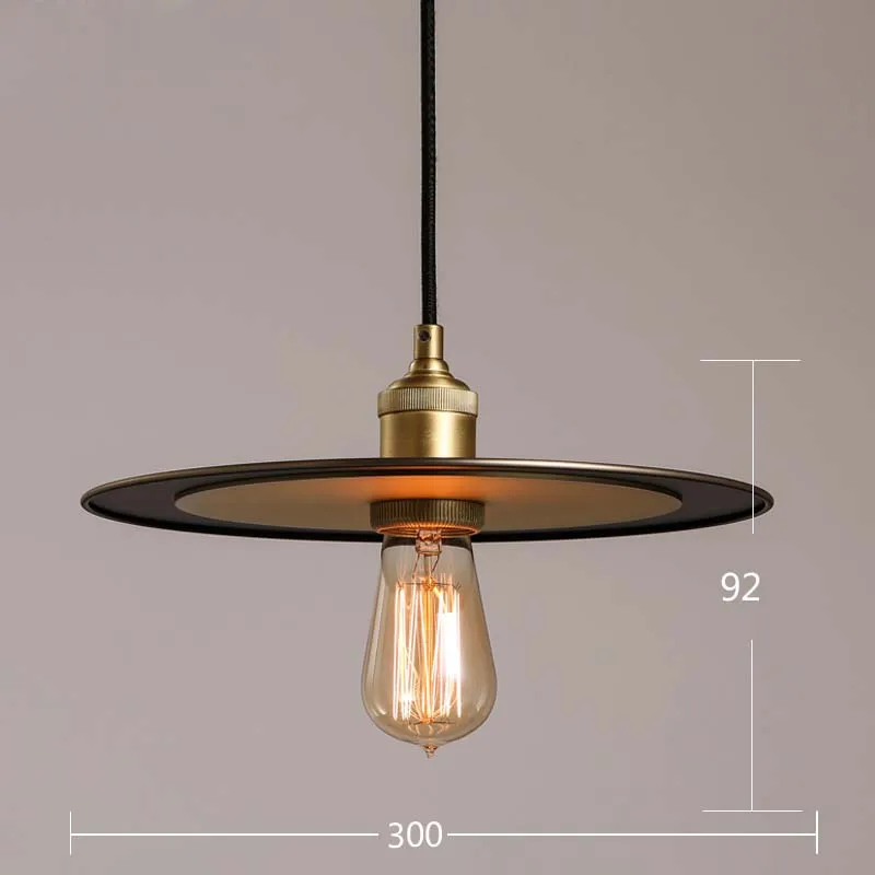 Винтажный подвесной светильник Эдисона в стиле ретро кантри для кухни столовой