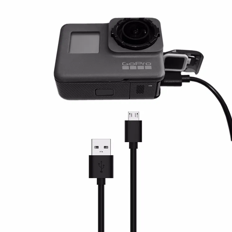 USB кабель 1 м для синхронизации данных и зарядки GoPro Hero 7 6 5 аксессуары спортивной