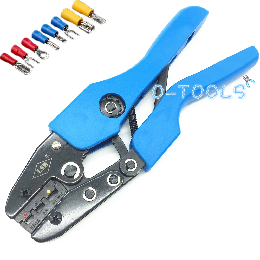 AN-03D Обжимные клещи с храповым механизмом для предварительно изолированных