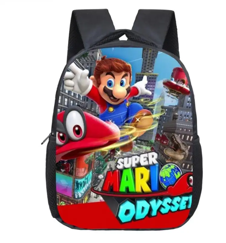 12 дюймов Super Mario Bros Sonic Boom Hedgehogs школьные сумки для детского сада книг Детская сумка