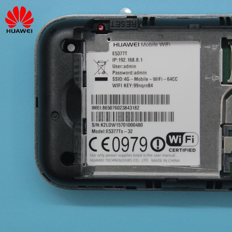 Разблокированный Мобильный Wi Fi Huawei E5377 E5377Ts 32 4G 150 Мбит/с батареей 3560 мАч LTE
