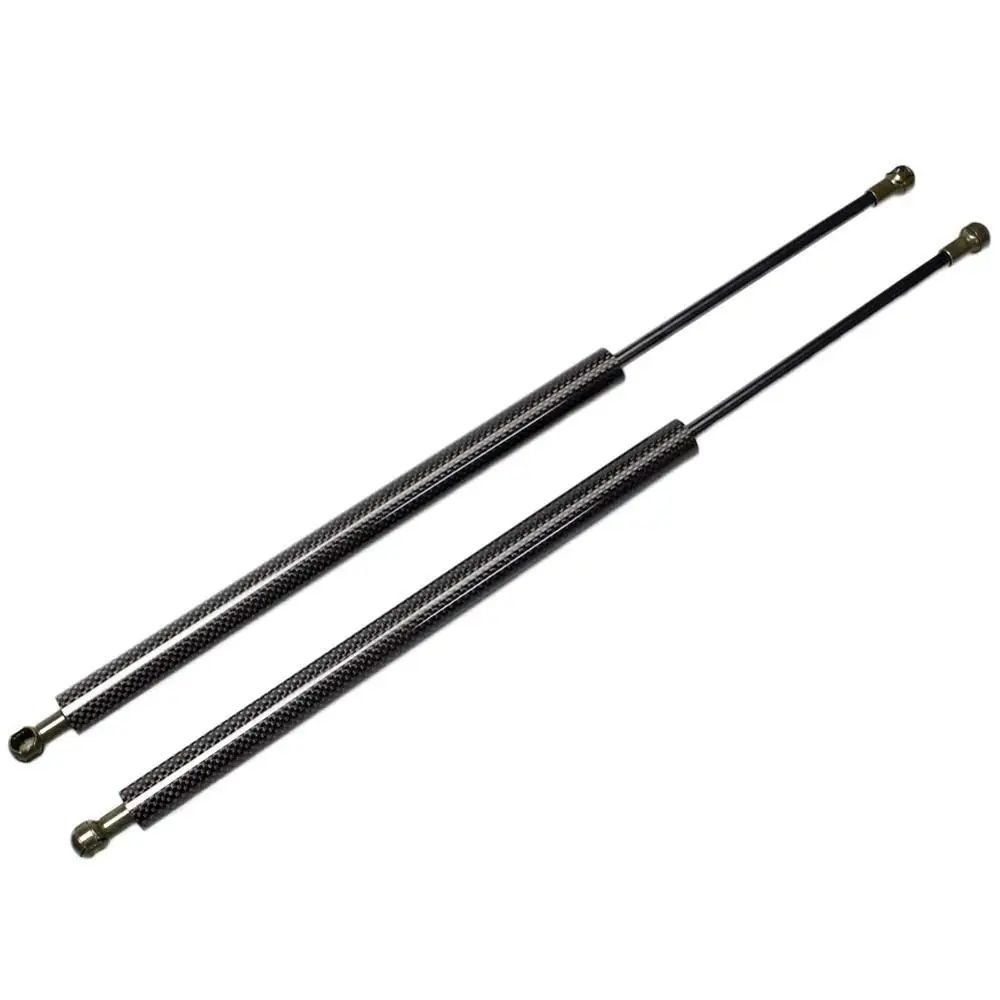 carbon fiber Для Toyota Alphard/Vellfire 20 series 2008- 2x передний капот изменить газовые стойки Лифт поддержка амортизатор - Цвет: carbon fiber