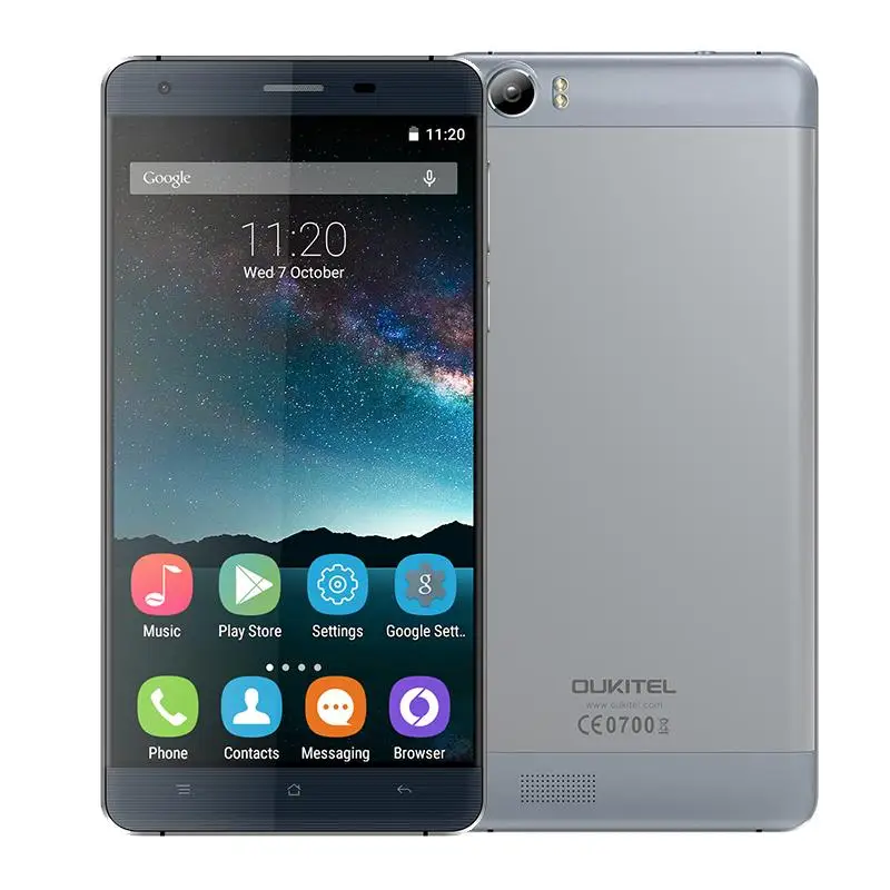 В наличии OUKITEL K6000 5 &quotHD 6000 mAh Android 6 0 Dual Sim FDD-LTE MTK6735P 2 GB 16 13.0MP OTG Смартфон 48 часов