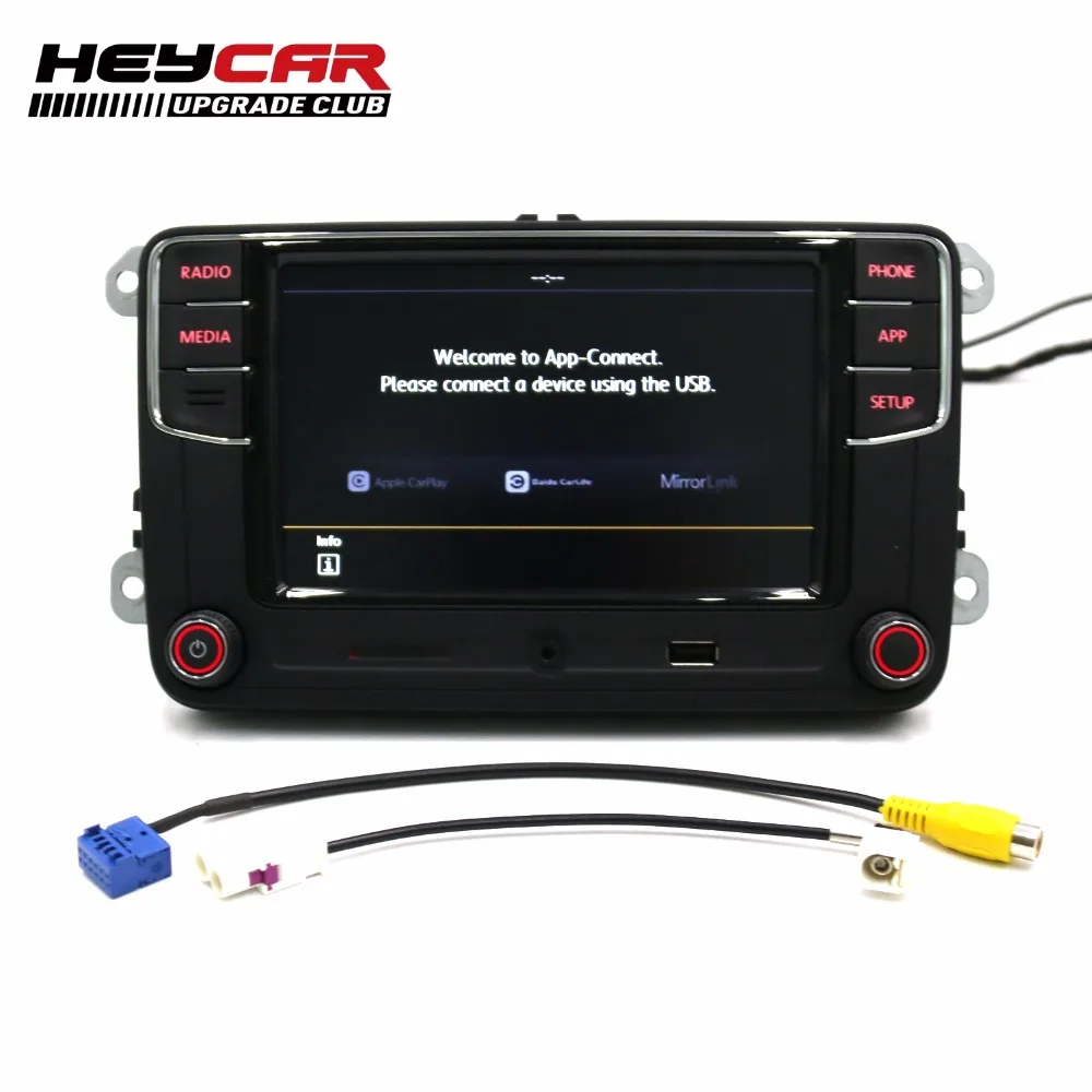 Carplay RCD330 Plus MIB 6," Радио стерео для VW Polo Golf 5 6 PassatB6 B7 CC Tiguan Jetta MK5 MK6 Touran Mirrorlink 1GB