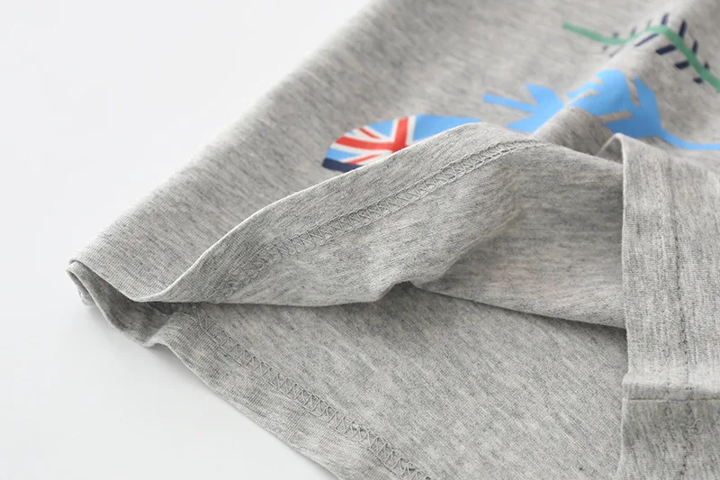 Забавные оранжевые футболки для мальчиков летняя футболка с короткими рукавами