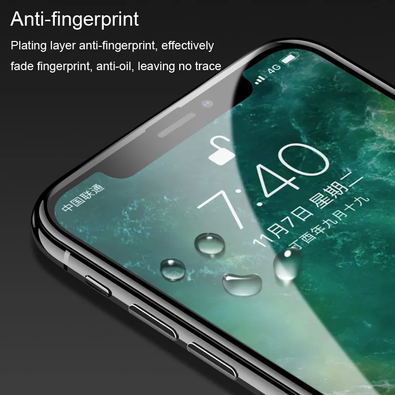Защитное стекло 10D SMILYOU для iPhone 6 6s 8 plus 7 X XR XS Max|Защитные стёкла и плёнки телефонов| |