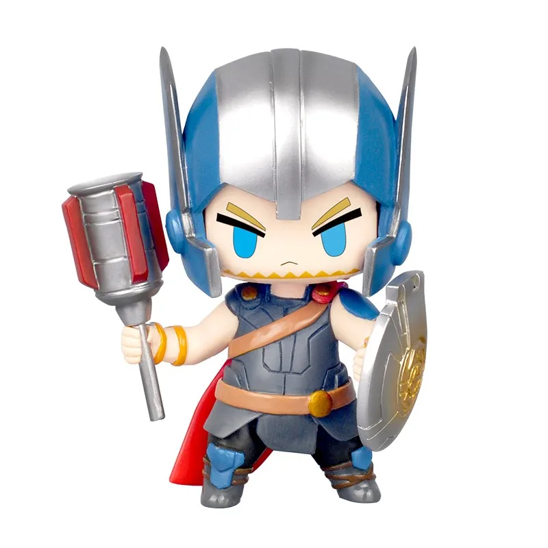 [Топ] Очень милый Альянс зеленый гигант Тор Кот версия chibi Милая экшн фигурка