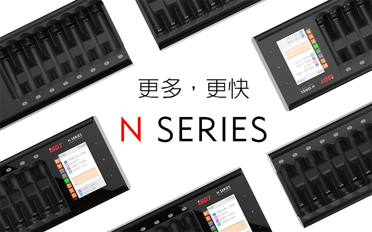 ISDT N8 N16 N24 AA AAA зарядное устройство DC Смарт для батареи Li-lon LiHv Ni-MH Ni-Cd LiFePO4 | Игрушки и