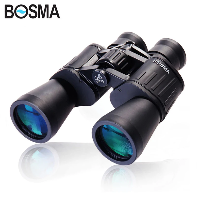 Мощный бинокль 10-20X50 с высоким зумом 10000 м HD vision водонепроницаемый телескоп