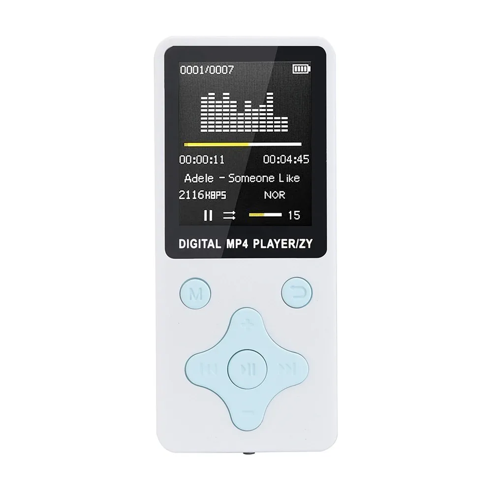 TF карта(не входит в комплект!) MP3Lossless Звук Музыкальный плеер fm-рекордер walkman мини mp3 Поддержка музыки, радио, записи, видео