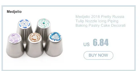 Medjelio, 3 шт., разные формы, Рождественская Снежинка, нержавеющая сталь, инструменты для выпечки тортов, глазурь, насадки для России