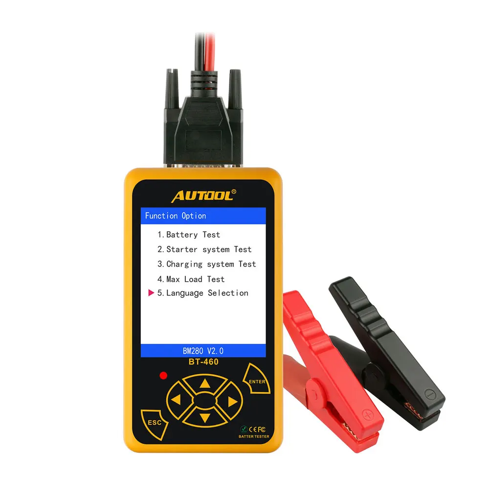 4 дюймовый TFT цветной Дисплей автомобиля Батарея Тестер 12v 24v цифровой анализатор тяжелых грузовиков CCA сканер автомобильных аккумуляторов инструменты