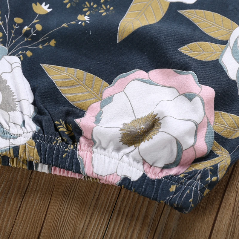 Детский спальный мешок SOSOCOER с длинным рукавом модная одежда для сна цветами и