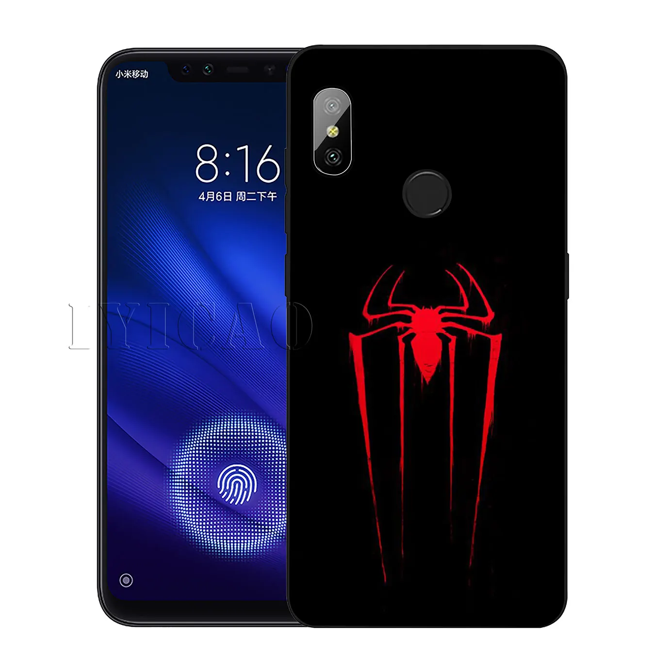IYICAO Мстители Человек-паук силиконовый мягкий чехол для Xiaomi Redmi 6A 5A Note 7 4X5 Plus 6 Pro
