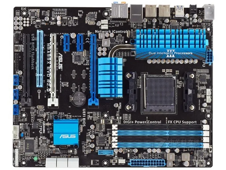 Asus M5A97 EVO R2.0 AM3/AM3+ FX четырехъядерный Восьмиядерный USB3.0+ SATA3 материнская плата Б/у 90% Новинка