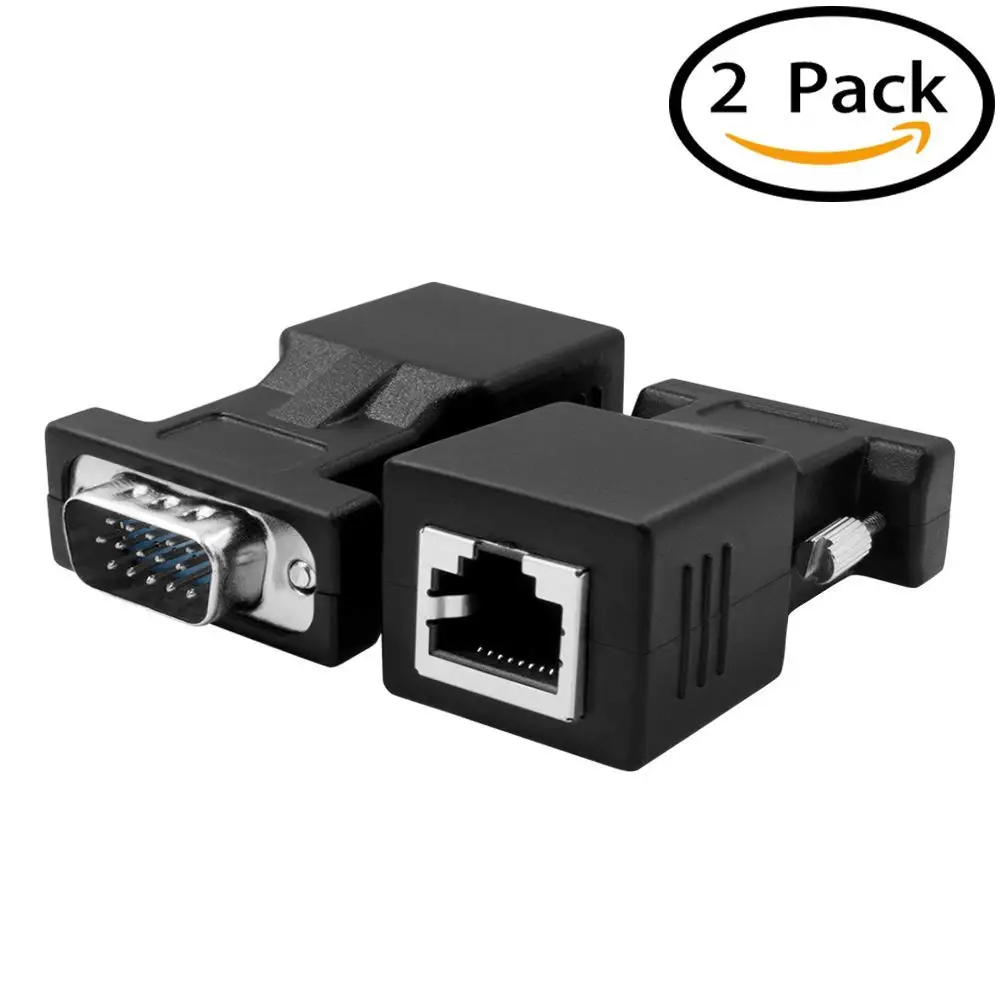 Удлинитель сетевого кабеля NUOLIANJXIN Cat5/Cat6/RJ45 VGA сетевой кабель с 15-контактным