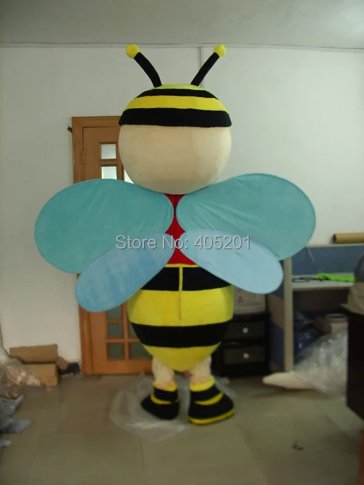 Голова из пенопласта с крутым вентилятором и шлемом пчелиные костюмы счастливым