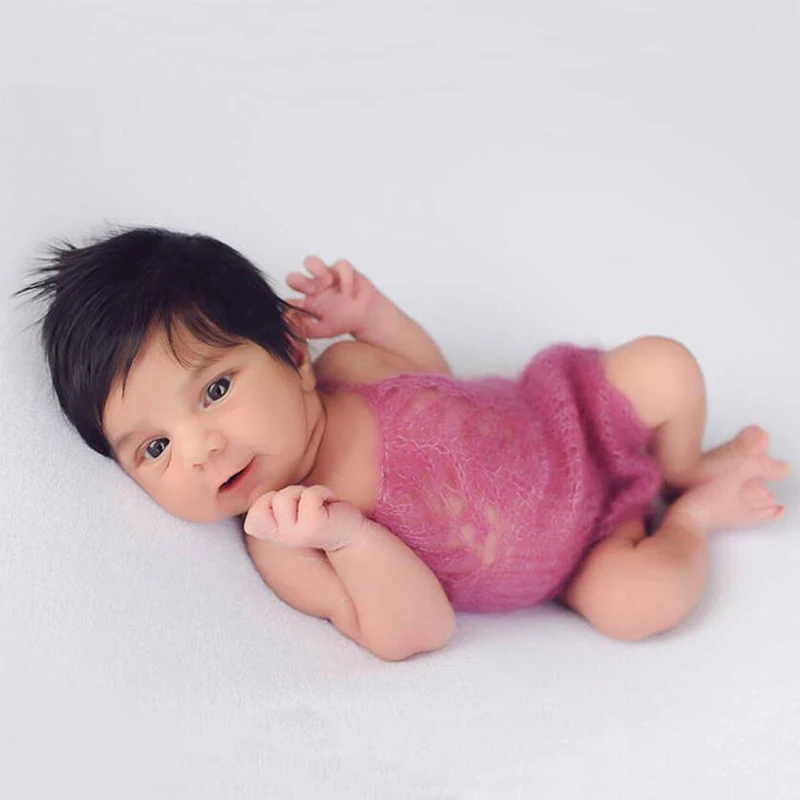 Реквизит для фотосъемки новорожденных Детское Боди карамельных цветов