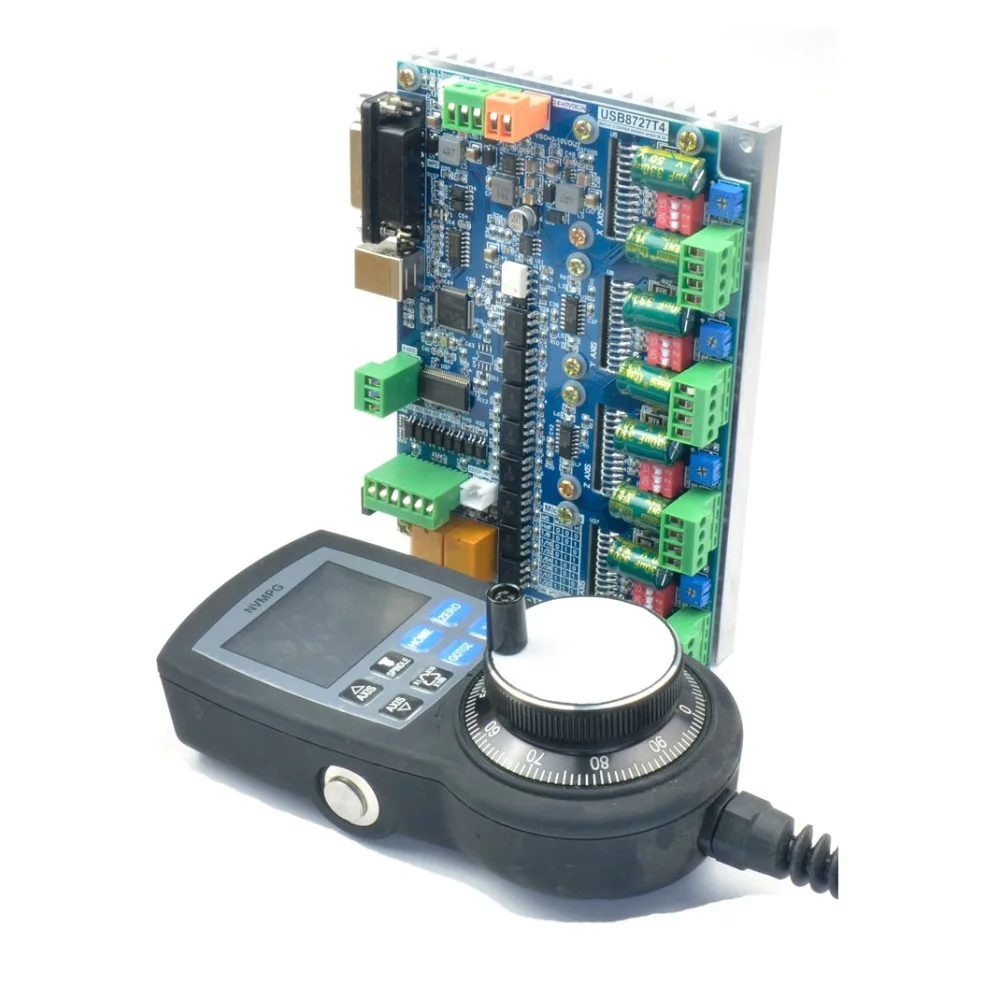 4-осевой USB-контроллер MACH3 шаговый двигатель ЧПУ-контроллер с ЧПУ 6-осевым ручным