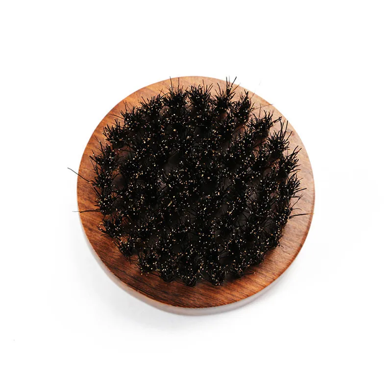 1 pcs Beard Brush Boar Bristles Mustache Natural Wood Comb Handmade Grooming Kit Men Beards Care Wholesale | Красота и здоровье