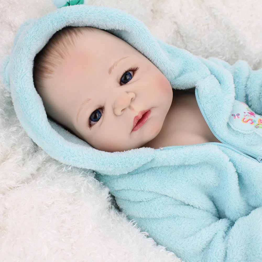 KAYDORA 55 см Силиконовая виниловая Детская кукла Reborn игрушка Реалистичная оптовая