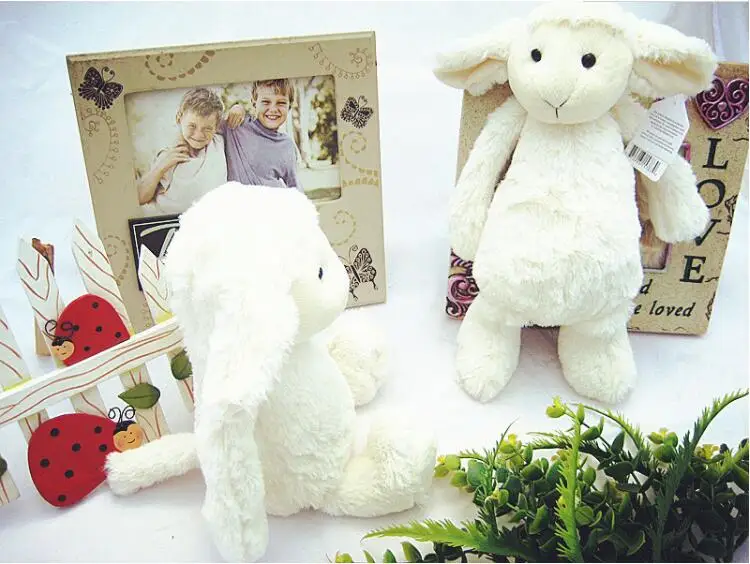 Новые Плюшевые Животные Овцы Альпака игрушки пелюши детские плюшевые куклы