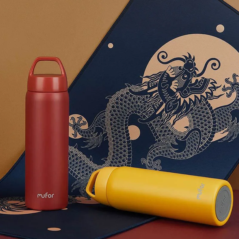 Новая Вакуумная бутылка Xiaomi Mufor 480 мл Термос нержавеющая сталь вакуумная колба