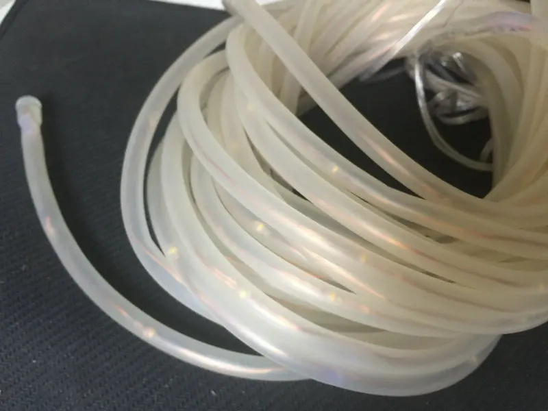 5 шт. м на солнечных батареях веревки трубка Гибкая Фея светильник 50LED Открытый