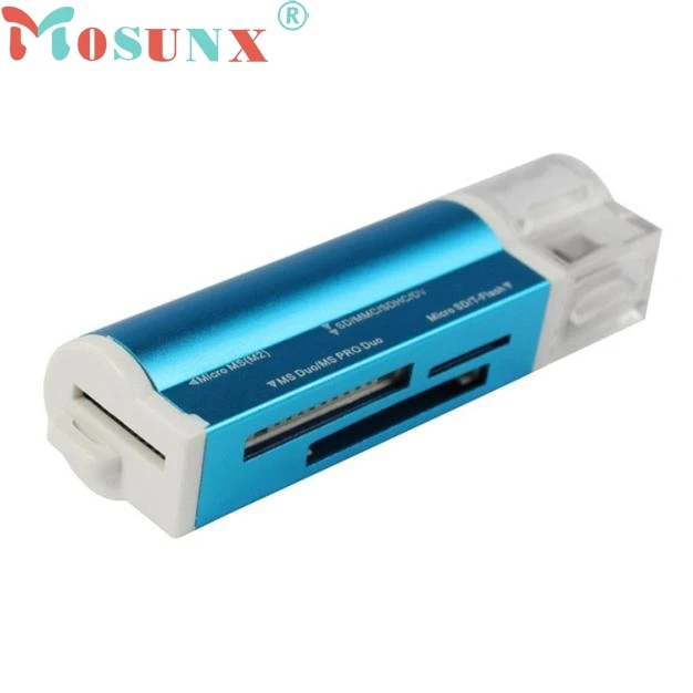 Устройство считывания карт памяти Ecosin2 для Micro SD SDHC TF M2 MMC MS PRO DUO все в 1 USB 2 0 |