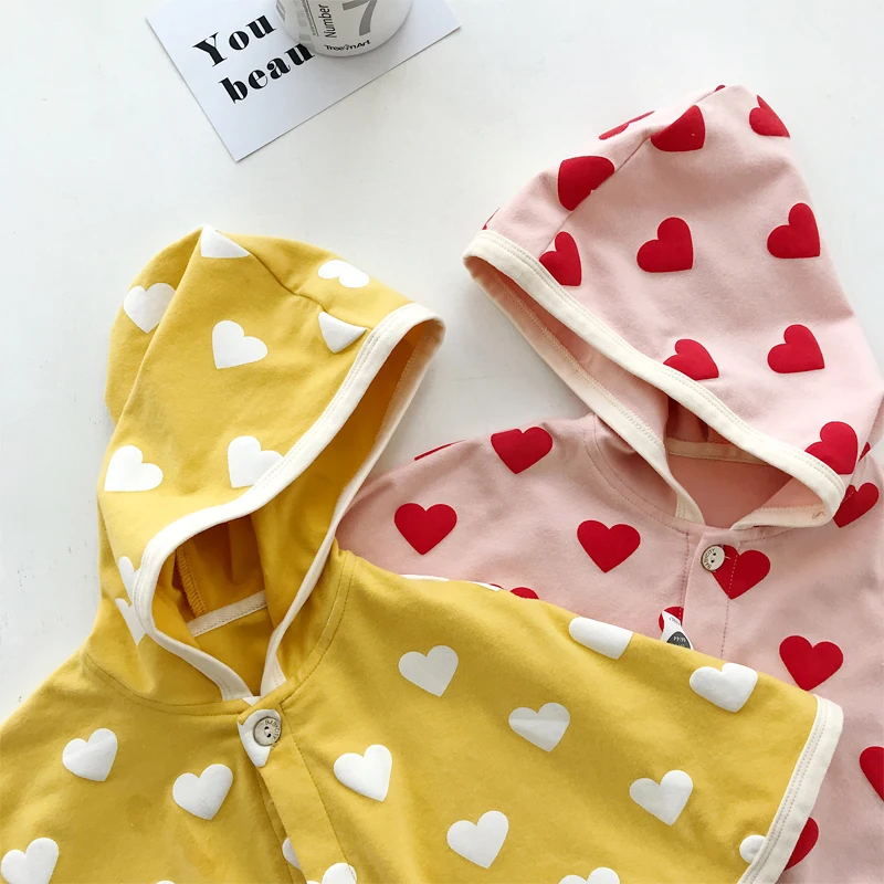 Lemonmiyu/Детское пальто для девочек Модный плащ с капюшоном весенняя одежда