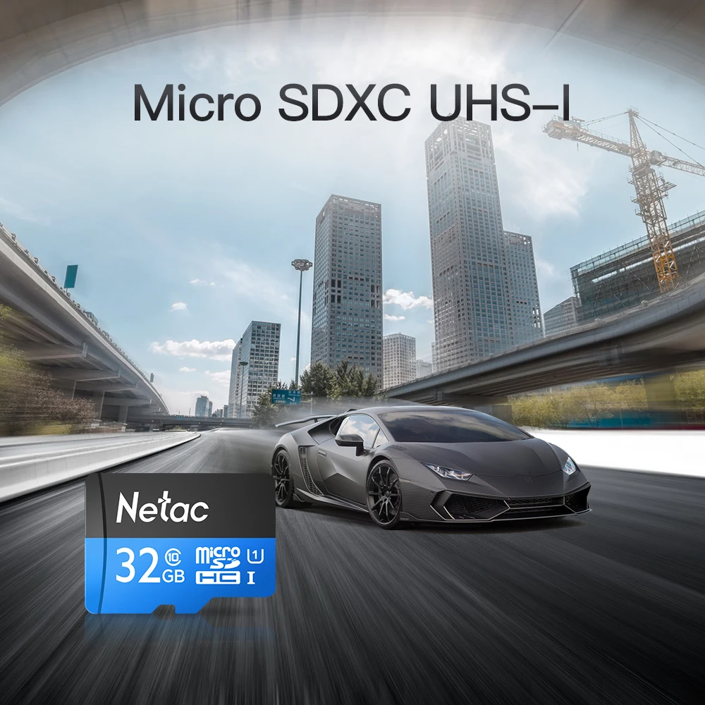 Оригинальный Netac P500 класса 10 32GB TF карты флэш памяти объемом до хранения данных UHS 1
