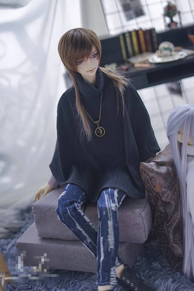 Модная новинка плащ с высоким воротником для BJD 1/4 MSD 1/3 SD13 SD17 аксессуары куклы-дяди