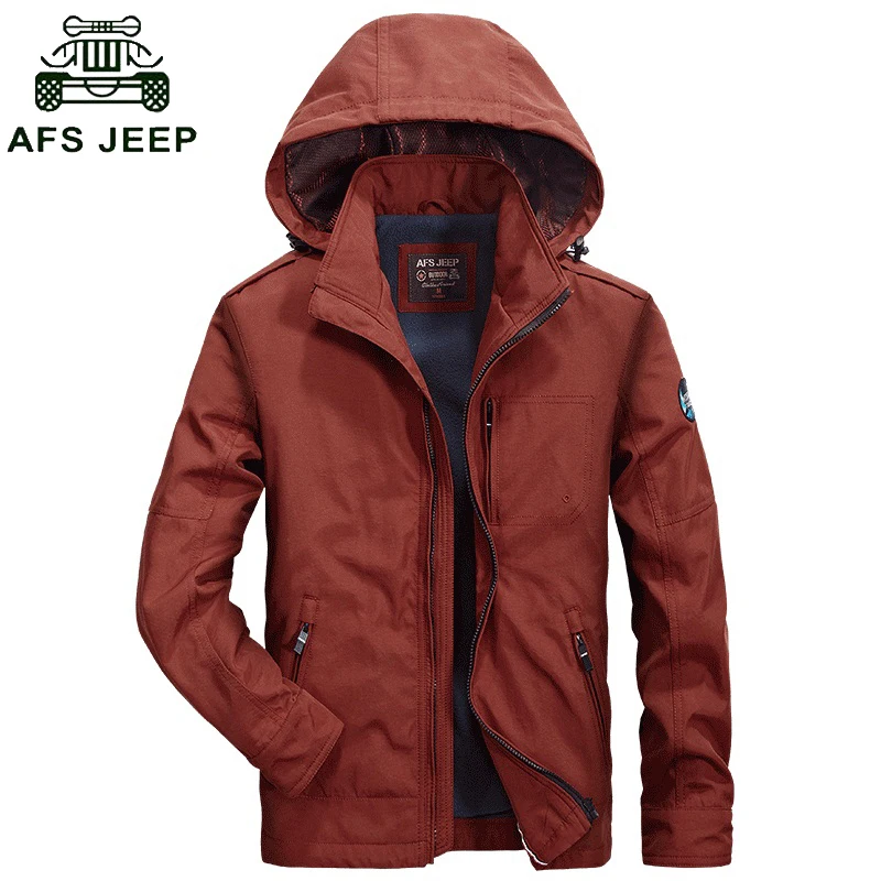 Новое поступление AFS JEEP куртка брендовая одежда хлопковая ветровка армейская куртка chaqueta hombre s куртки и пальто