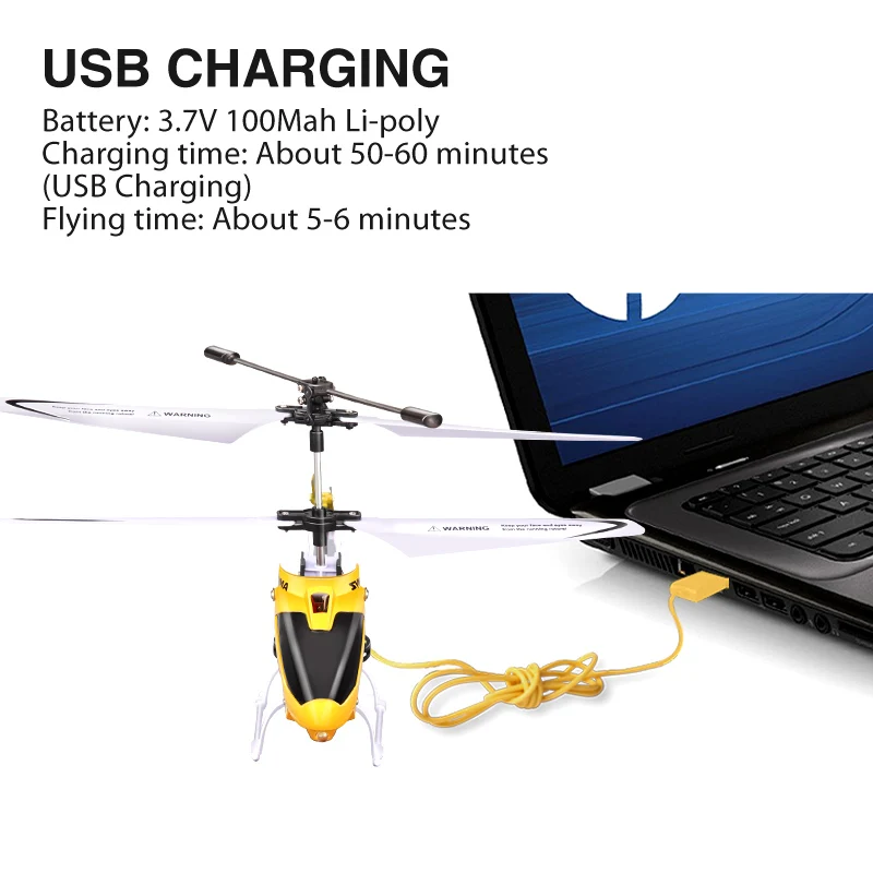 Syma официальный W25 Радиоуправляемый вертолет 2 CH канальный мини Дрон с гироскопом