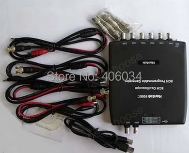Hantek 1008C Виртуальный USB автомобильный диагностический осциллограф/8 каналов DAQ