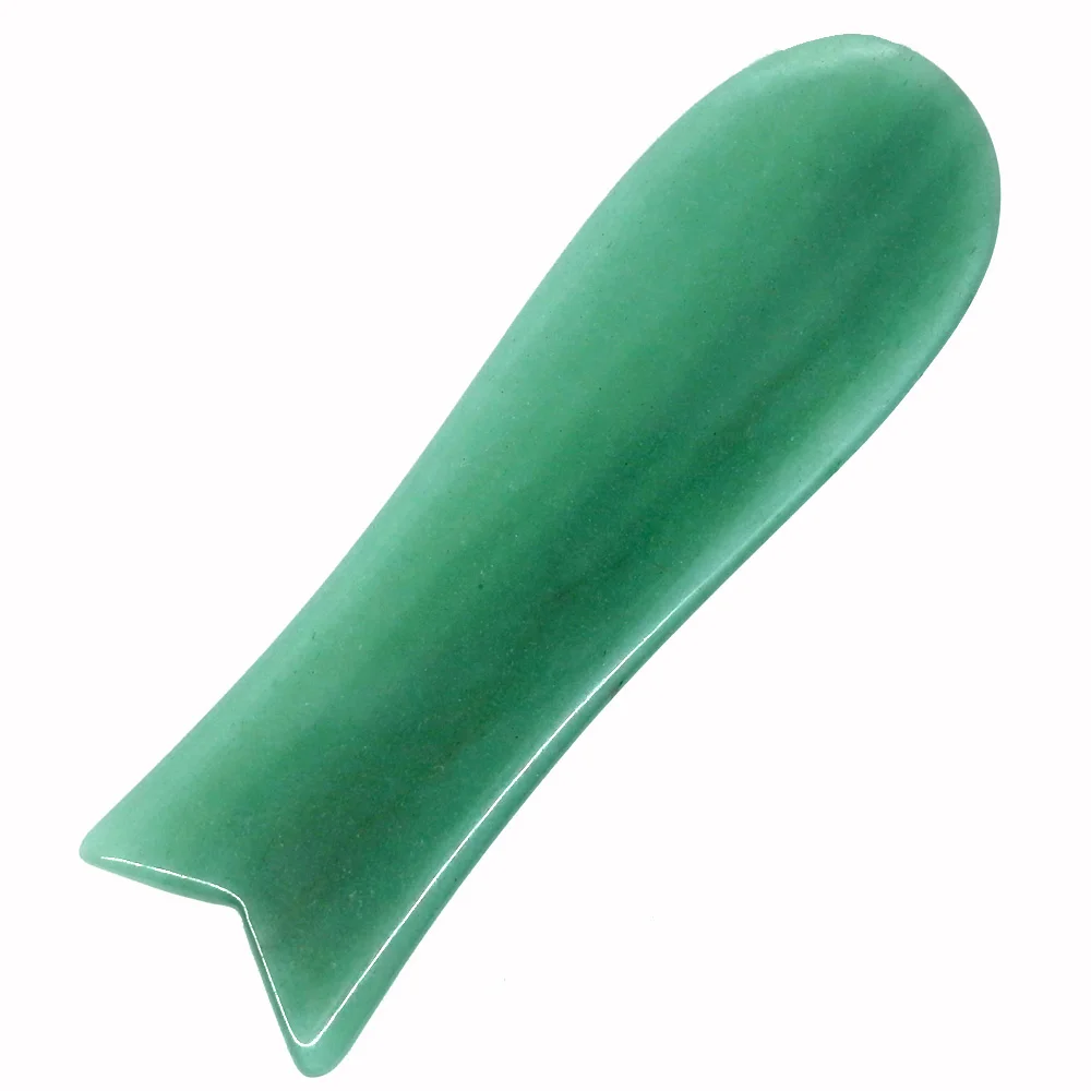 1pcs Gua Sha соскабливающий массажный инструмент массажер для тела царапающийся камень Guasha SPA буйвол скребок для лица и спины уход за здоровьем против морщин - Цвет: 1pcs