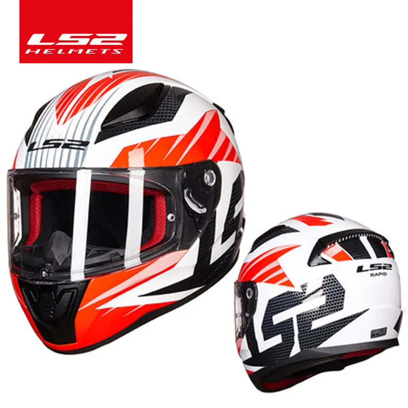LS2 FF353 alex barros полный уход за кожей лица мото rcycle шлем ABS безопасная структура шлем moto capacete LS2 Быстрый уличные гоночные шлемы ECE