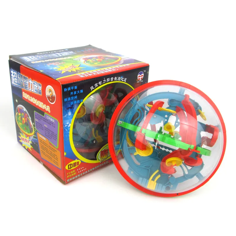 New 3D Magic Intellect Puzzle Maze Ball Brain Teaser Game Educations for Kids IQ Training Logical Children Toy | Игрушки и хобби