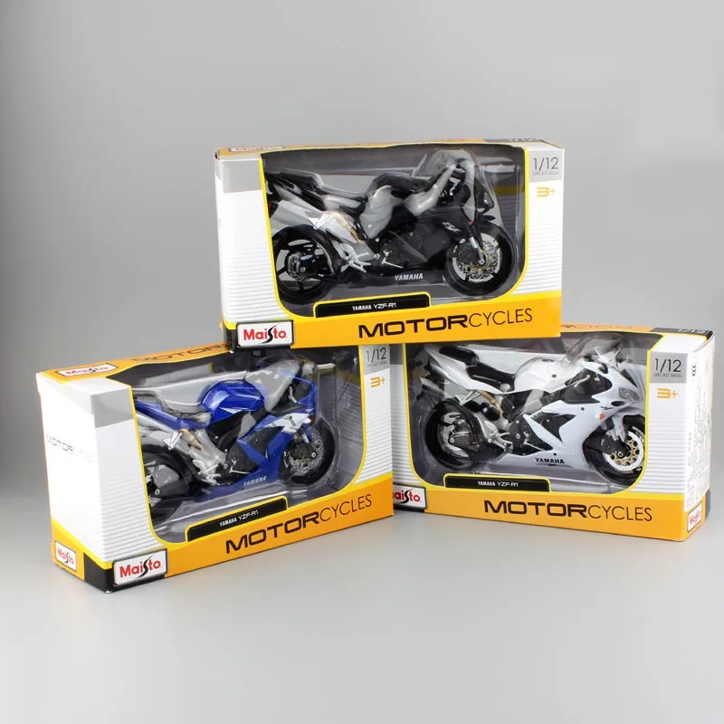1:12 абсолютно новые детские мини Yamaha Supercross YZF R1 металлические Литые модели для мотоцикла, мотоцикла, гоночного автомобиля, металлические игрушки из сплава