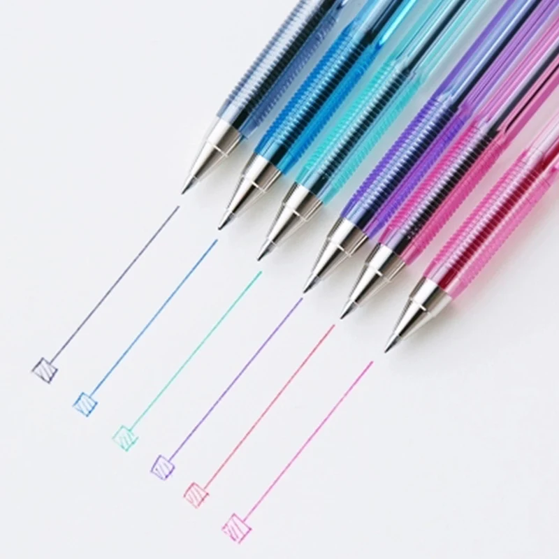 PILOT Baile шариковая ручка Студенческая офисная дятел BP-S-F цветная масляная ручка 0,7 мм прозрачный стержень