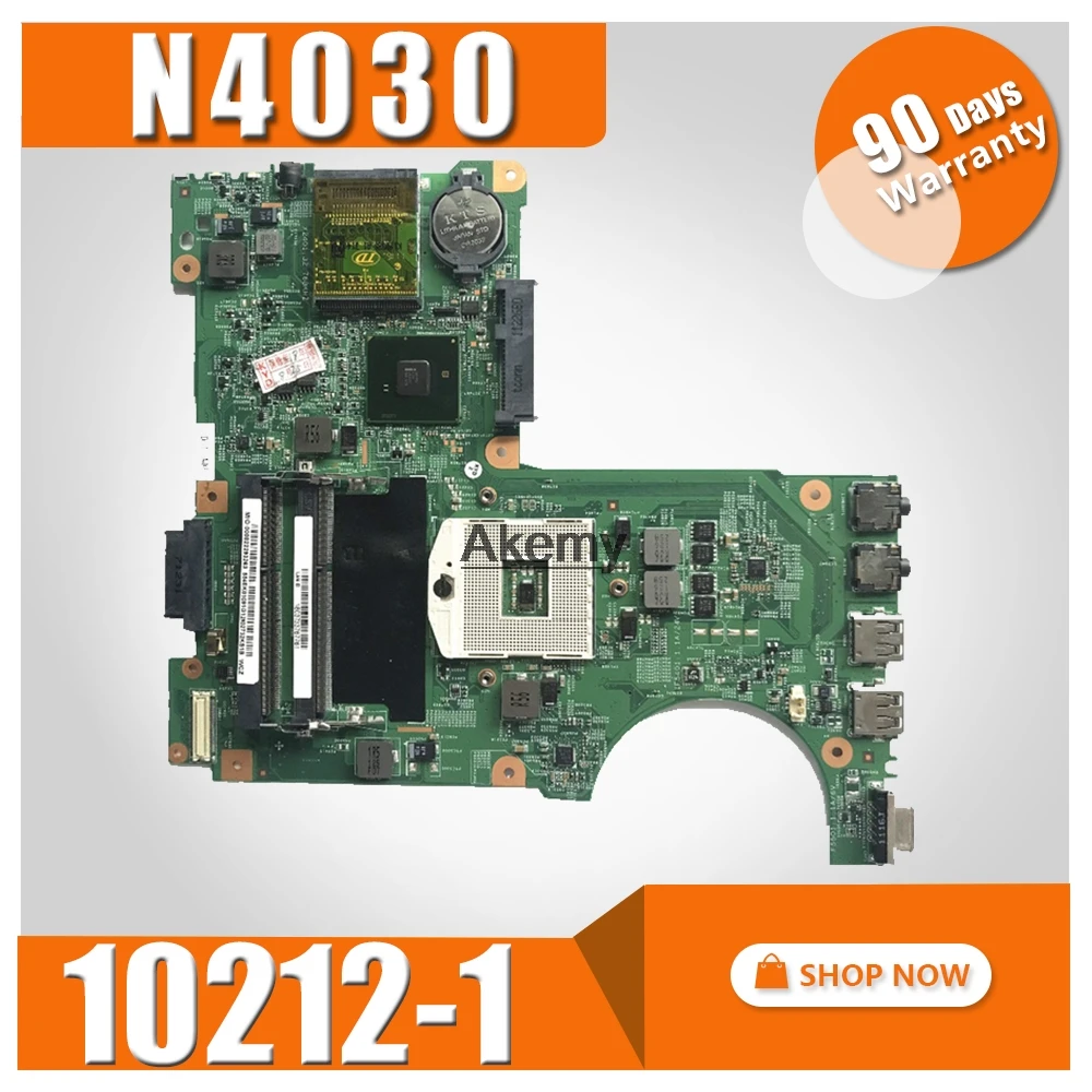 10212-1 для For DELL Inspiron N4030 материнская плата ноутбука DDR3 PGA989 0H38XD CN-0H38XD HM57 оригинальная