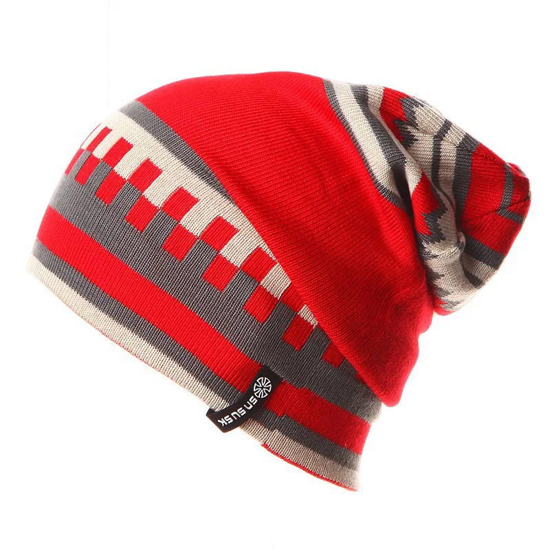 New Gorros SNSUSK Snowboard Winter Skating Lot Caps Ski Hats Skullies And Beanies For Men Women Hip Hop caps | Аксессуары для