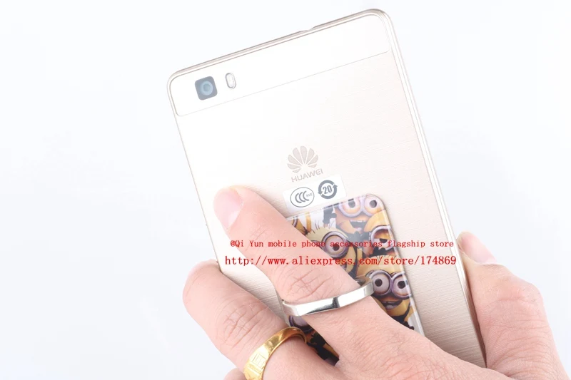 Миньоны 360 град. палец кольцо мобильный телефон стенд Holderr для HTC 8X C620E C625E |